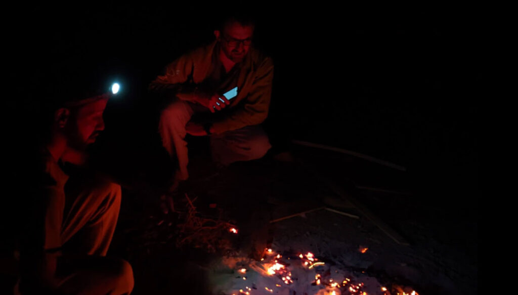 Autour du feu